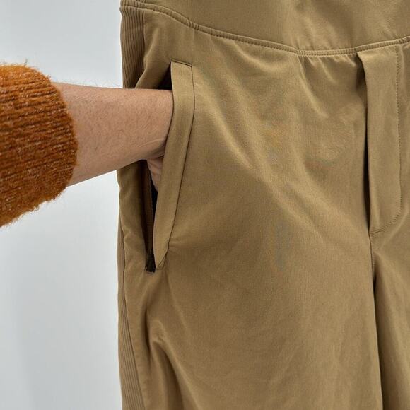 ATHLETA Brooklyn 9” Bermuda Hiking Walking Shorts Big Sur Brown gorpcore size 4 - Picture 3 of 10